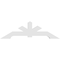 Ekena Millwork Vanguard Architectural Grade PVC Gable Bracket, 84"W x 24 1/2"H x 4"D x 6"F, 7/12 Pitch GBP084X25X0406VAN00 - alternate 5